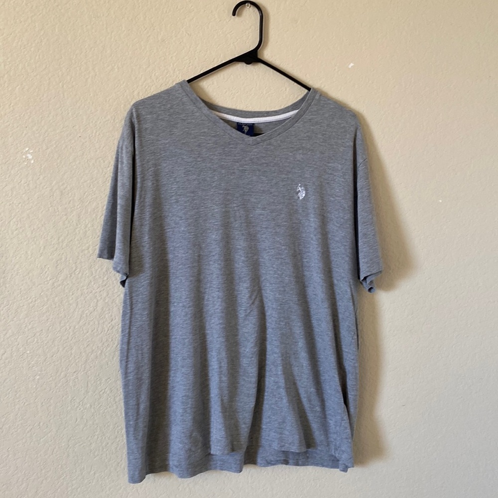 Large Gray T-Shirt, U.S. Polo Assn.